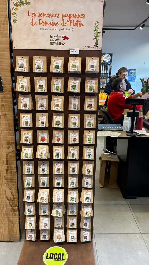 Pack revendeur - Les semences en sachet : grand présentoir